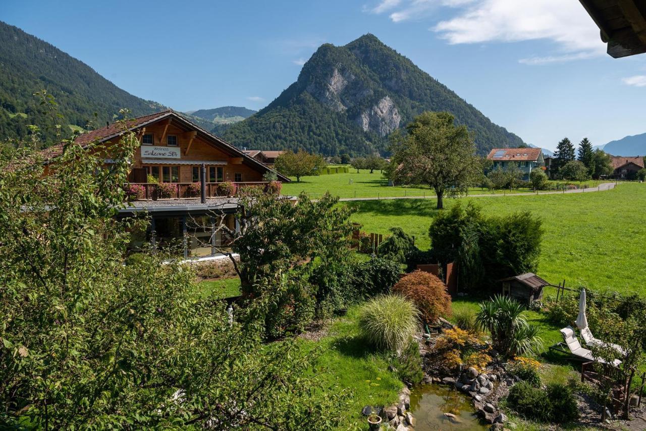 Salzano Hotel - Spa - Restaurant Unterseen Екстериор снимка